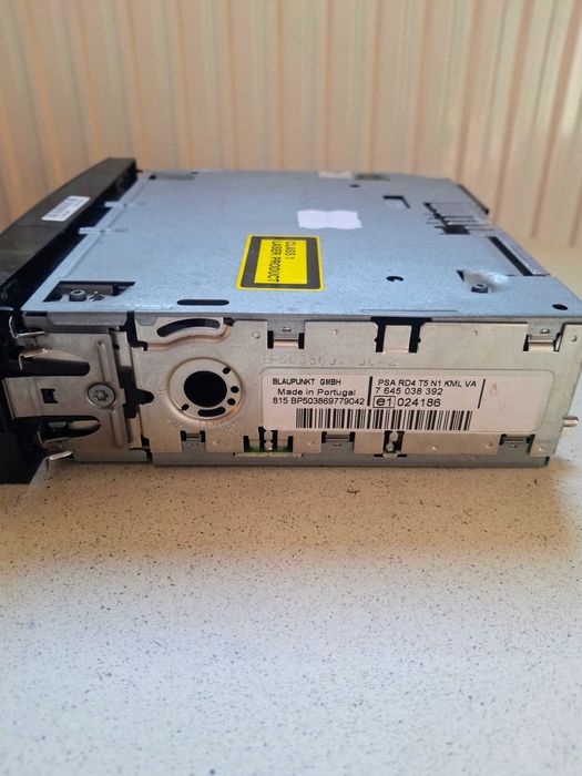 Radio CD auto Blaupunkt original Peugeot 307, an 2004
