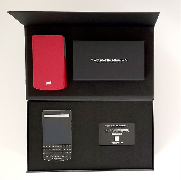 BlackBerry Porsche Design P9983. Nou. Extra full box. Husa PD