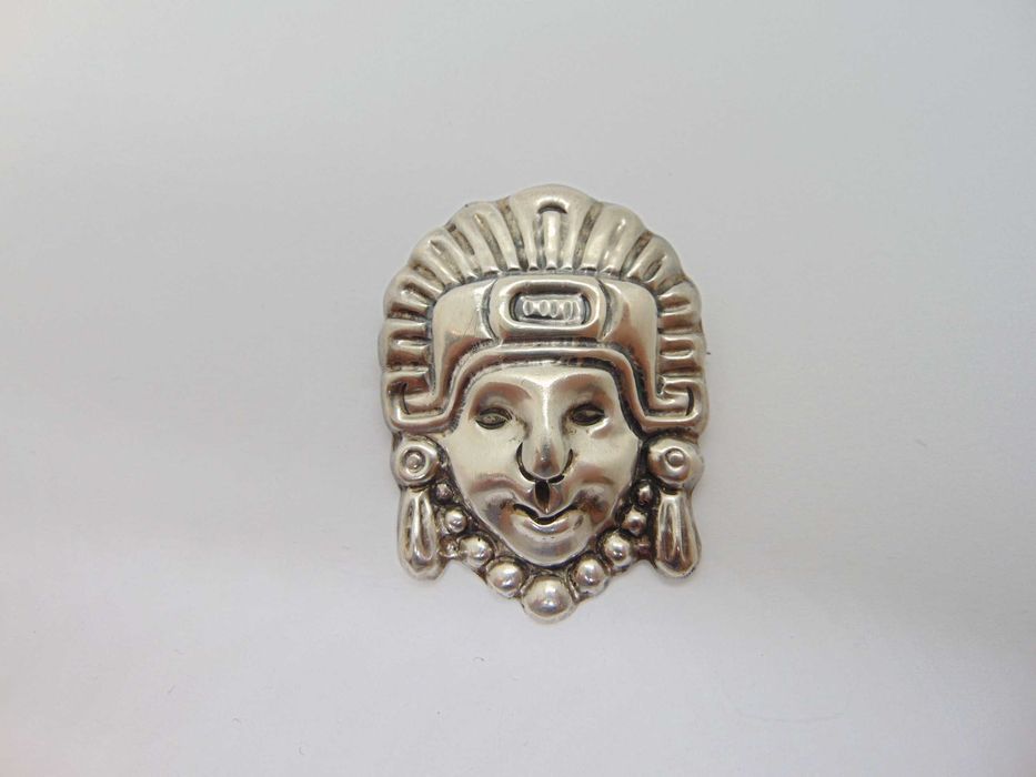 Brosa maya din argint Mexic