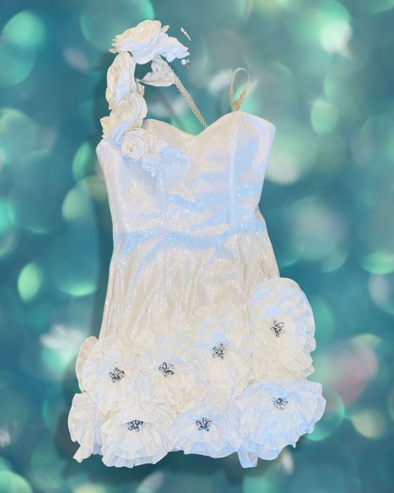 Нарядное платье с корсетом