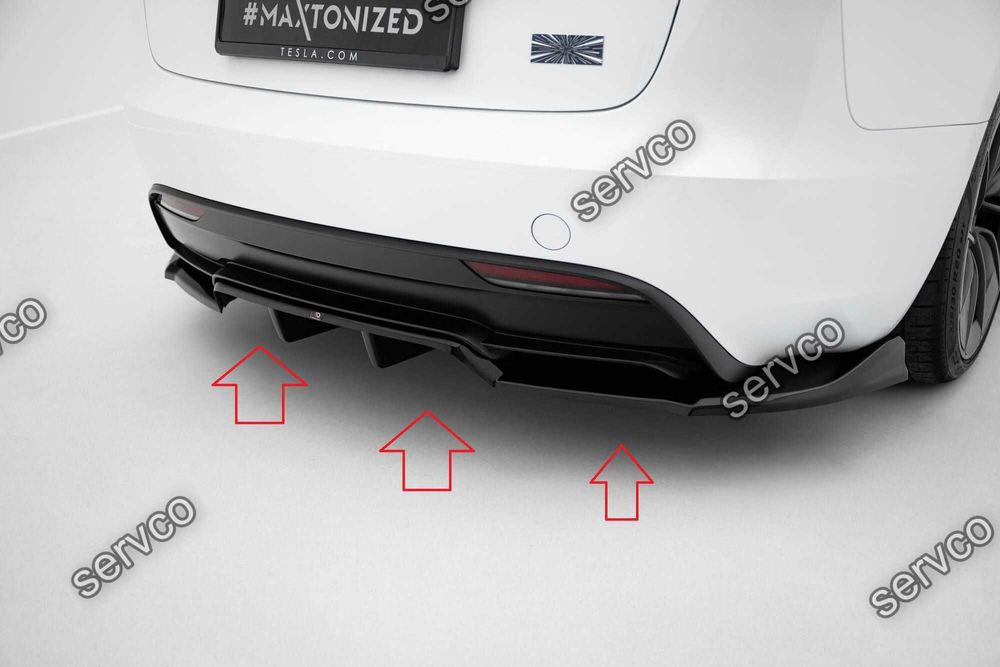 Prelungire bara spate Tesla Model 3 Performance Mk1 2023- v7 - Maxton