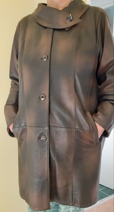 Haina piele eleganta