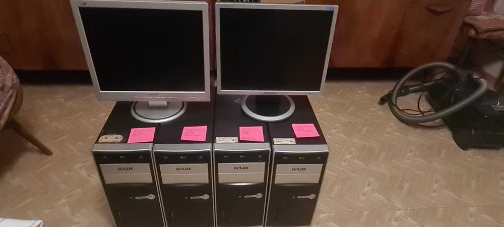 Продам системные блоки и мониторы