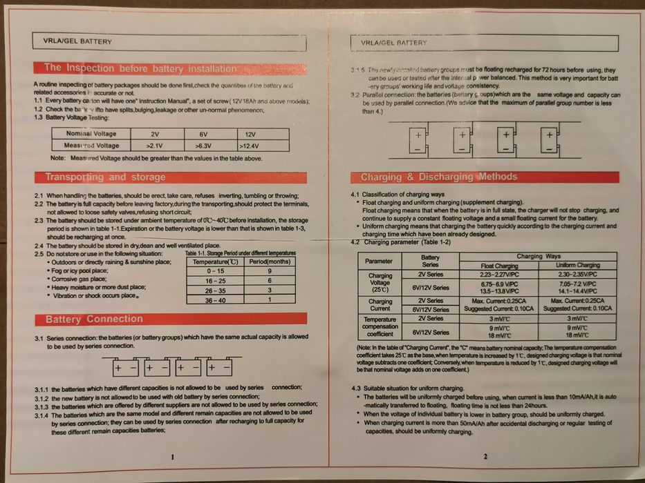 НОВ Тягов Гелов акумулатор 100ач  за соларна система каравана кемпер