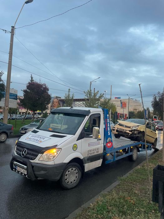 Tractari Iasi  , Platforma auto  ,  Asistenta rutiera NON STOP