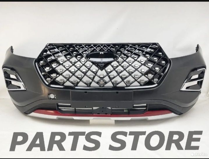 Передний бампер Чери Тигго 4 про