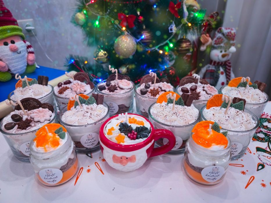 Ароматни свещи ръчно изработени