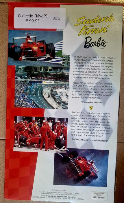Колекционерски кукли Барби / Barbie Dolls Ferrari – редки