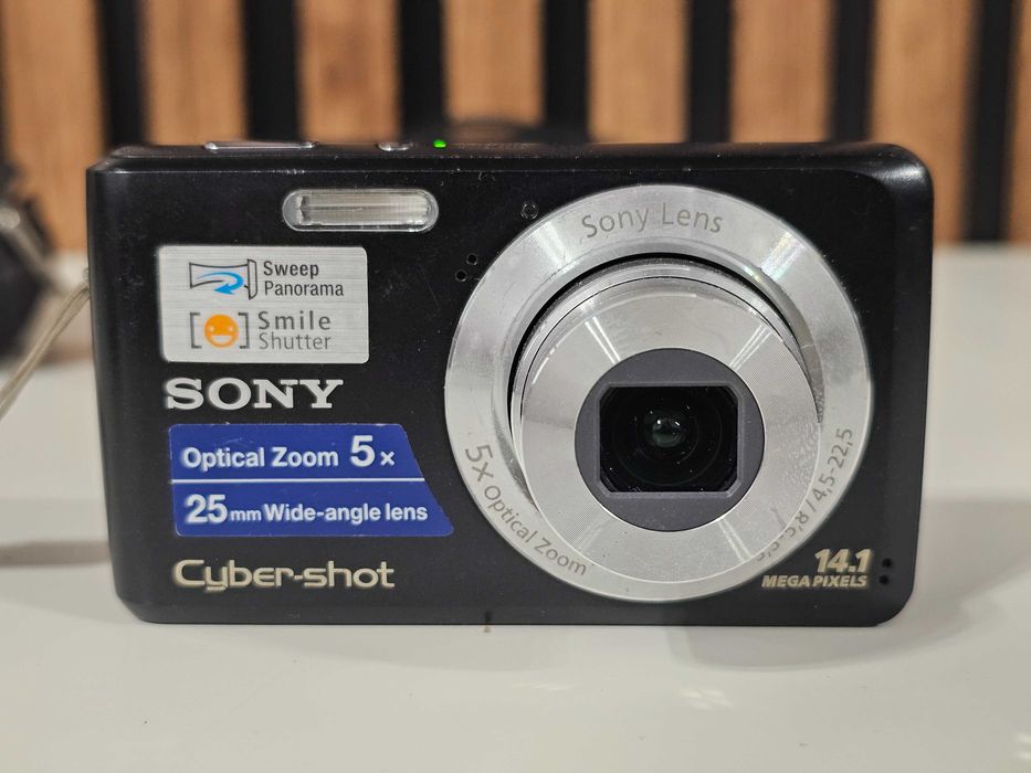 Y2K Aparat foto digital compact Sony DSC W520 14.1MP 5xZoom