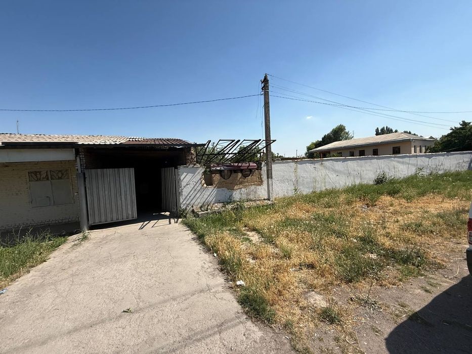 Продаётся земельный с большим фасадом первая линия , Кибрайский район