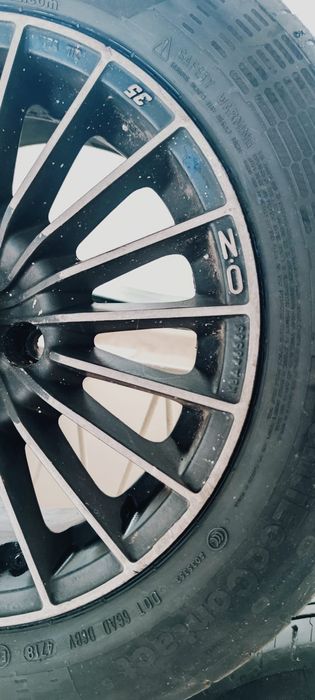 Set Jante OZ 35 Anniversary cu cauciucuri Continental