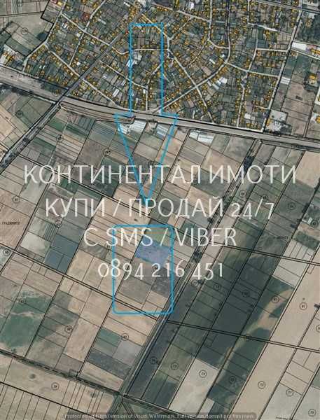 кодл 63085. Овощна градина 10150м2 достъп до мек път, на 700м от шосе
