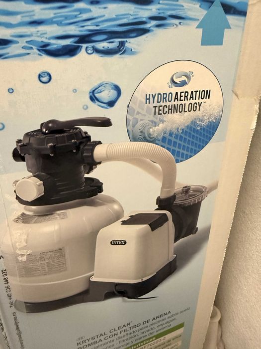 Piscina cu Sistem de filtrare cu nisip Krystal Clear SX2800 Intex
