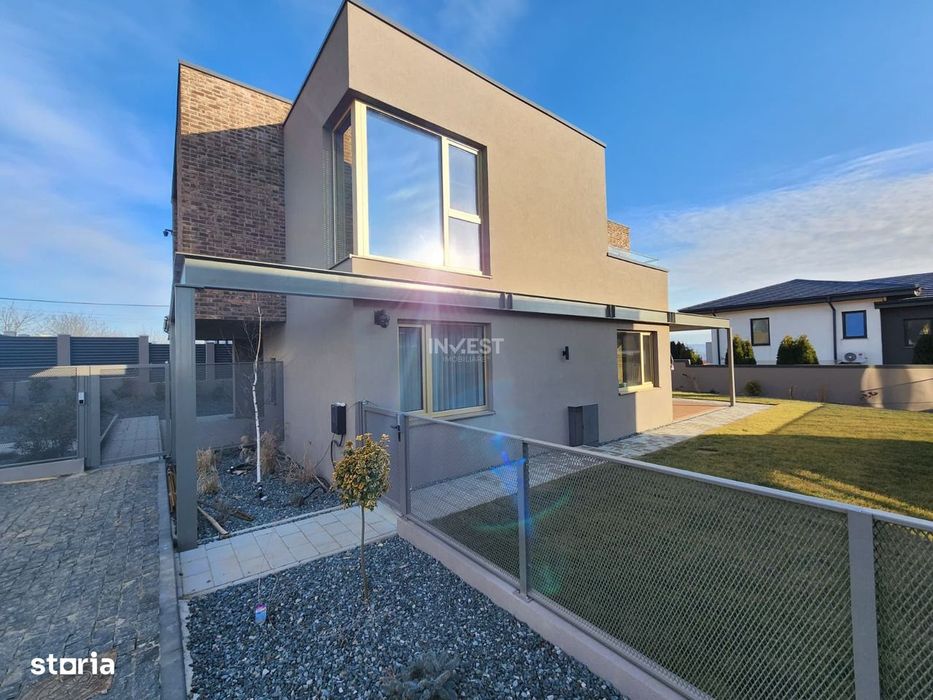 Vila High-End in Miroslava – Stil, Lumina si Arhitectura Moderna