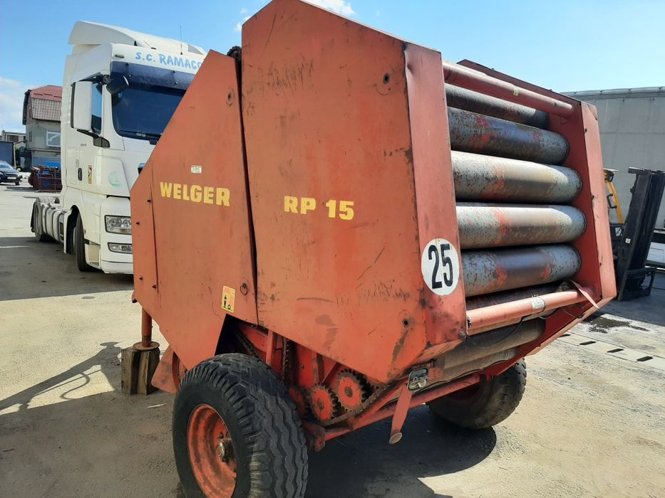 Balotiera Welger rp 15, rotobal 150 /  120, presa baloti rot tractor