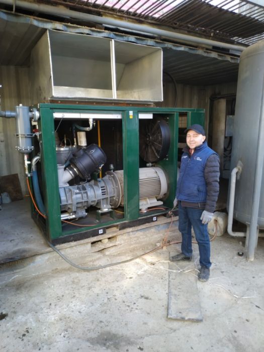 Обслуживание винтовых компрессоров