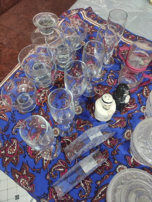 Фужеры и посуды для дома