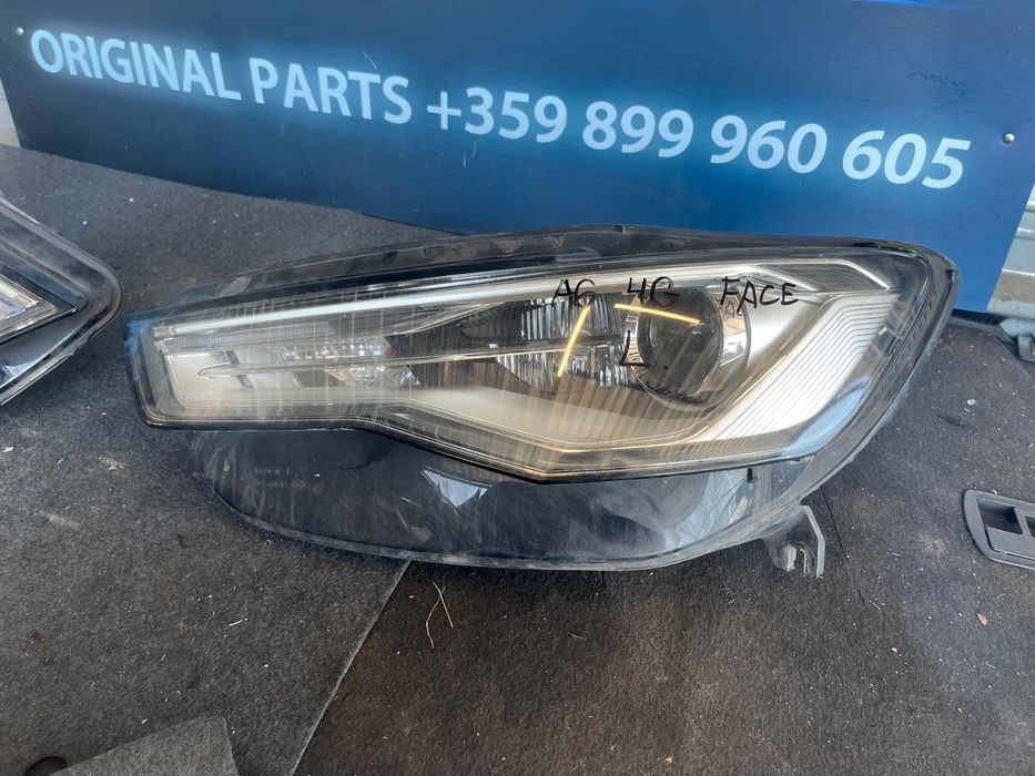 Оригинален фар Audi a6 C7 4g ksenon hella 4g0941004 десен ляв facelift