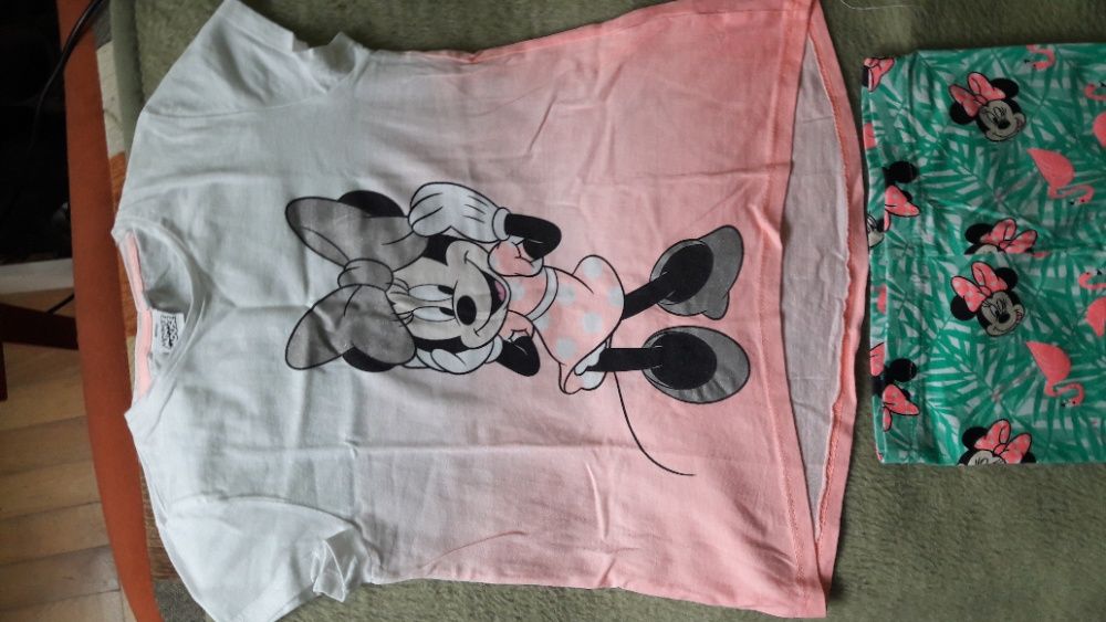 vand set tricou +colanti Minie Mouse si pijamale fetite+ bonus 1 plus