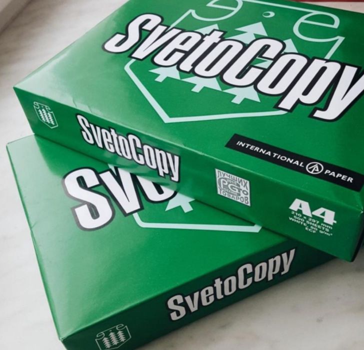 Офисная бумага а 4