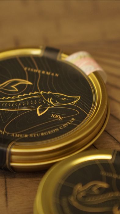 Премиальная черная икра
