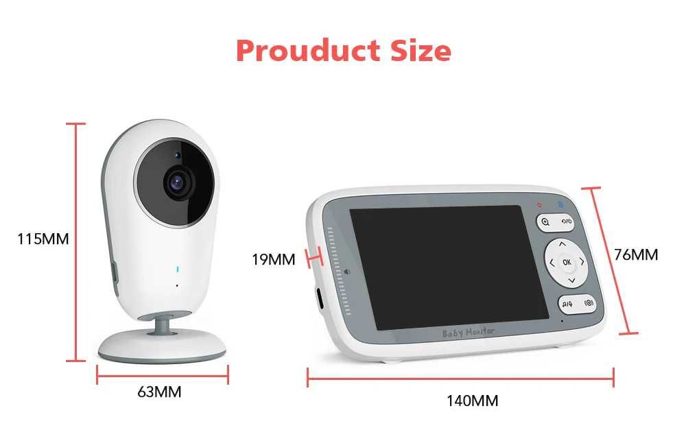 Бебефон с 4 инчов дисплей