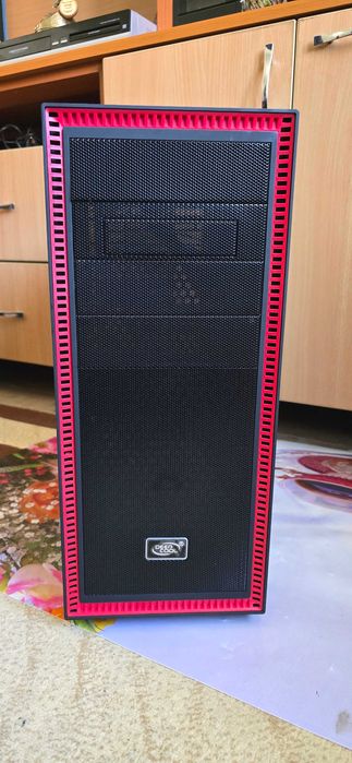 Carcasa Deepcool Tesseract SW red