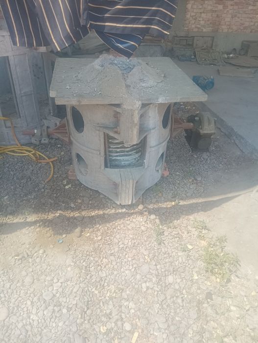 Индукционная печь Temir eritish pechi sotiladi