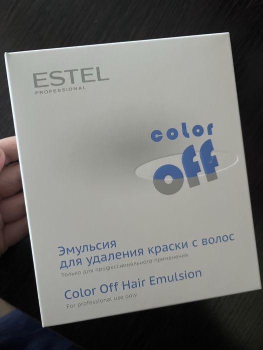 Estel color off смывка для волос