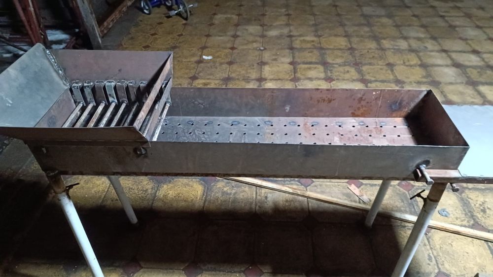 Мангал для шашлыка новый