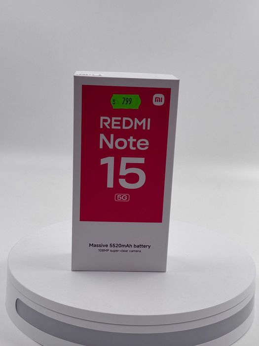 Xiaomi Redmi Note 15 5G 256 GB - Nou - Garantie 24 luni CashBox