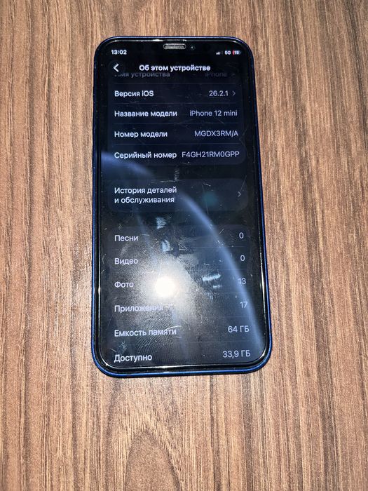 Айфон 12 мини.