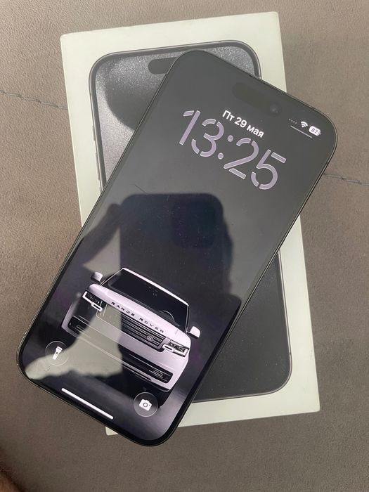 iPhone 15 Pro Black Titanium