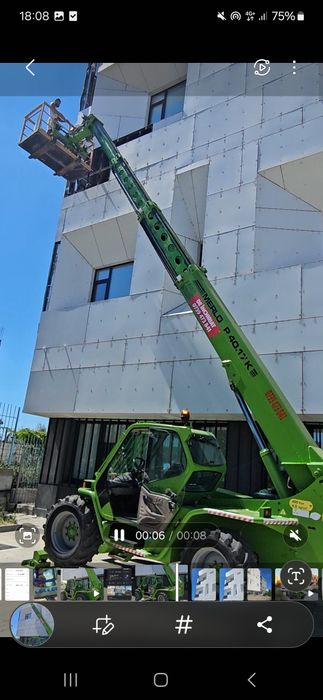 Manitou , incarcator telescopic de inchriat