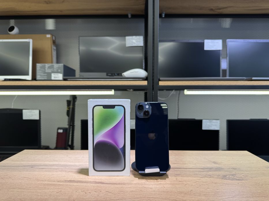iPhone 14, Midnight, 128 GB, новый, активирован, 1416/А10