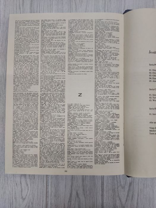 Dictionar Englez Roman 332 Pagini
