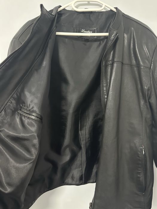 Мъжко яке от естествена кожа