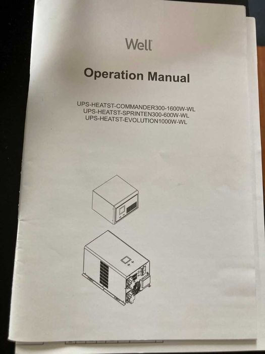 sursa UPS WELL 1000w pentru centrale + baterie BOSCH folosite 1 an
