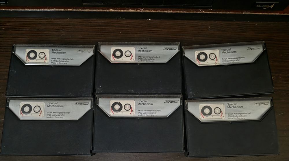 Аудио касетки BASF chromdioxid
