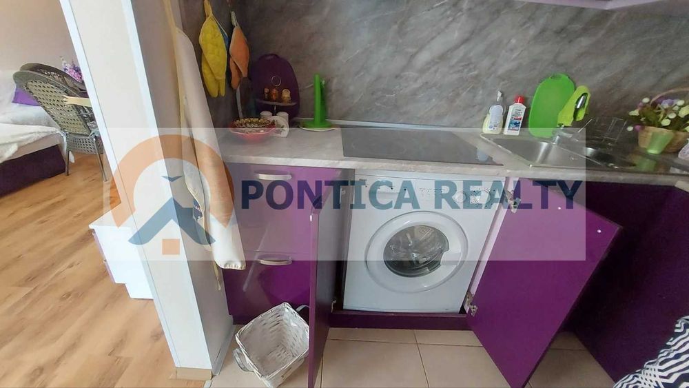 Тристаен апартамент в красив комплекс с ниска такса в Равда