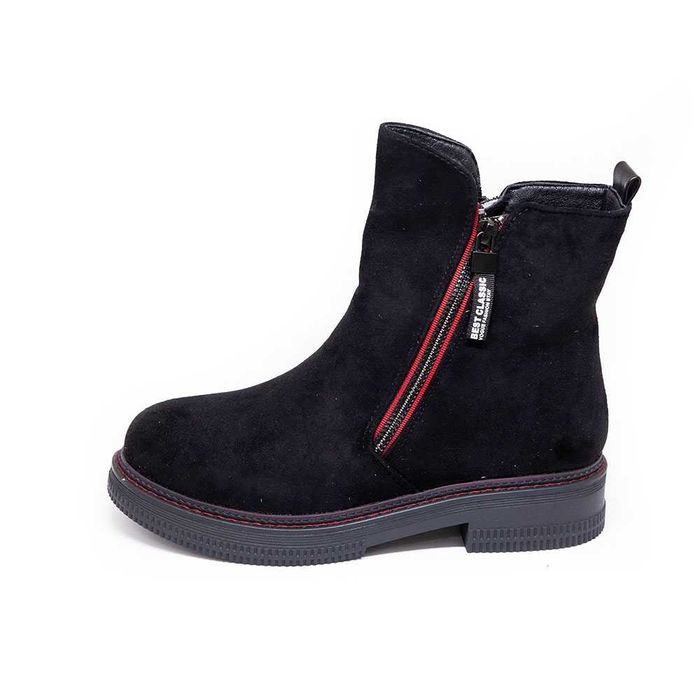 Дамски топли боти от велур - НИСКА ЦЕНА - ВИСОКА КАЧЕСТВО