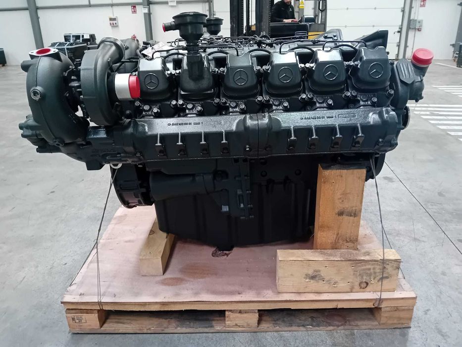 Motor reconditionat Mercedes OM444LA pentru macara Liebherr LTM