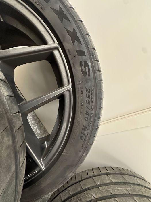 Jante R19 inch 5x112 Audi Mercedes VW Skoda anvelope Maxxis Dot25