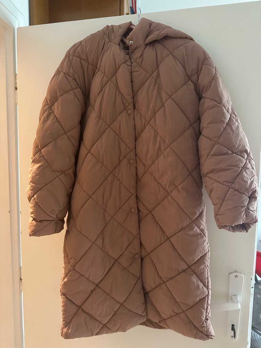 Дестко яке Mango с качулка за момиче, размер XXS