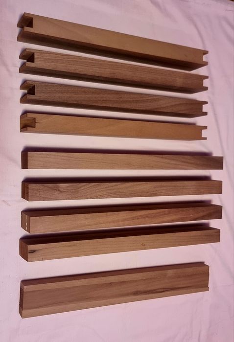 Bucati de lemn masiv de nuc american