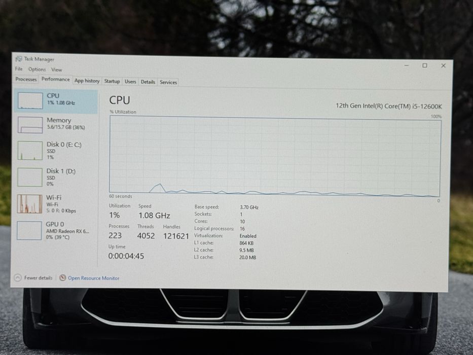 Геймърски Компютър intel core i5-12600k rx6600