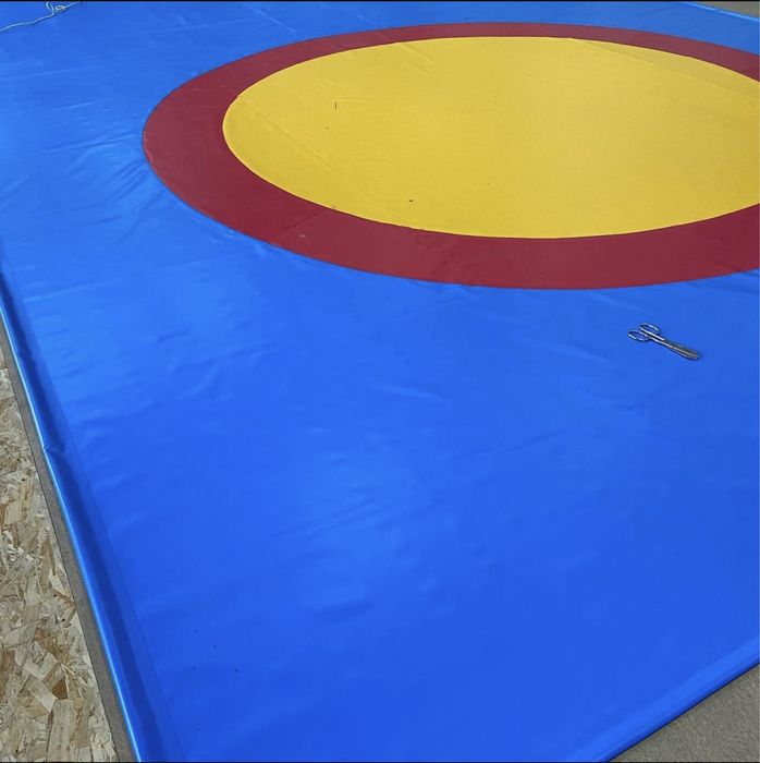 Маты НПЭ Борцовский ковер по низким ценам 6-6 м