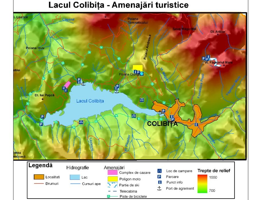 Realizez harti tematice in GIS