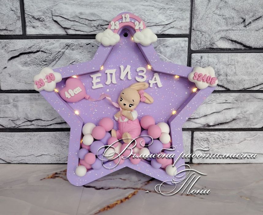 Нощни лампи и бебешки визитки