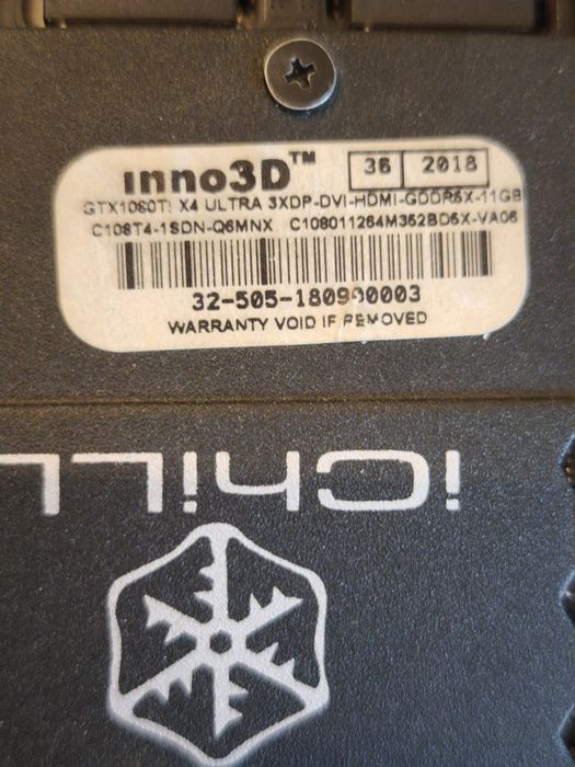 iChill Inno 3D  GTX 1080 TI